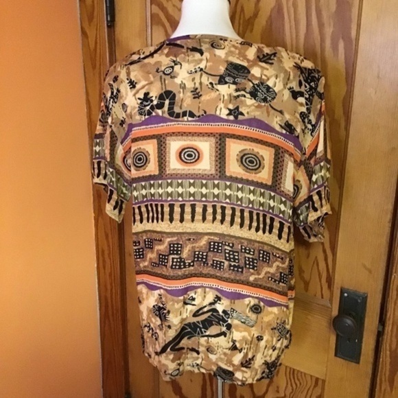 Vintage 80s safari tunic - Picture 9 of 9
